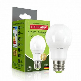 Классическая светодиодная EUROLAMP LED Лампа ЕКО А60 10W E27 4000K
Светодиодная . . фото 2
