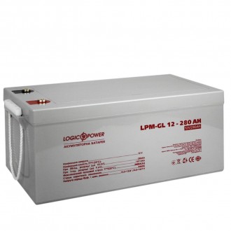 Гелевый аккумулятор LPM-GL 12 - 280 AH от компании «LogicPower» является совреме. . фото 6
