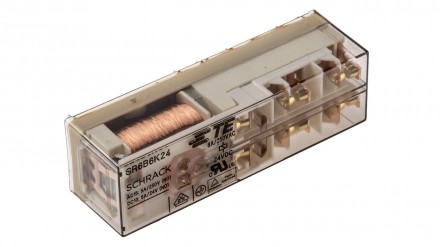 Реле промежуточное TE Connectivity SR6B6K24 8A 24V DC 4NO+2NC (электромеханическ. Луцк. фото 1 Реле промежуточное TE Connectivity SR6B6K24 8A 24V DC 4NO+2NC (электромеханическ. Луцк. фото 1