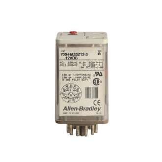 Реле промежуточное Allen-Bradley 700-HA33Z12-3 10A 12V DC (электромеханическое). Луцк. фото 1 Реле промежуточное Allen-Bradley 700-HA33Z12-3 10A 12V DC (электромеханическое). Луцк. фото 1