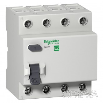 Характеристики: Дифференциальный автомат Schneider Electric Easy9 4П 40А 30мА AC. . фото 1