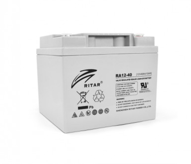 Аккумуляторная батарея AGM RITAR RA12-40 - правильная батарея для твоих устройст. . фото 3