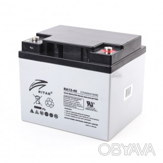 Аккумуляторная батарея AGM RITAR RA12-40 - правильная батарея для твоих устройст. . фото 1