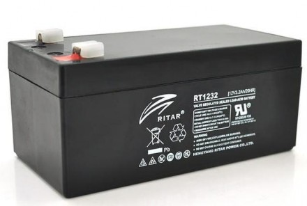Аккумуляторная батарея AGM RITAR RT1232 - надёжный электрический компаньон для в. . фото 4