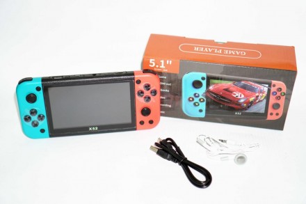 Портативна ретро консоль приставка PSP X52 5.1" USB HDMI
 
Портативна ігр. . фото 6