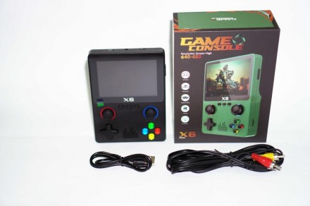 Портативна ретро консоль приставка Game Boy X6 3.5" IPS. Чернігів. фото 1 Портативна ретро консоль приставка Game Boy X6 3.5" IPS. Чернігів. фото 1