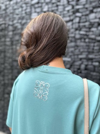 
Размеры: 42-44(1), 46-48(2)
Тканина: трикотаж
Цвета: черный, зеленый, джинс, мя. . фото 14