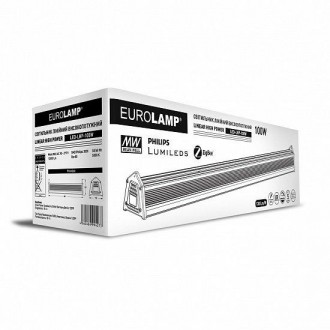 Светодиодный EUROLAMP LED Светильник линейный HIGH POWER 100W 5000K
Предназначен. . фото 3