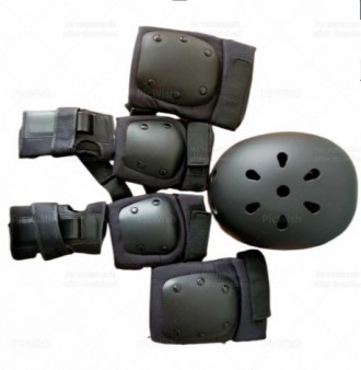 Защитный набор для катания на самобалансирующихся скутерах, мини-сигвеях, гиробо. . фото 7