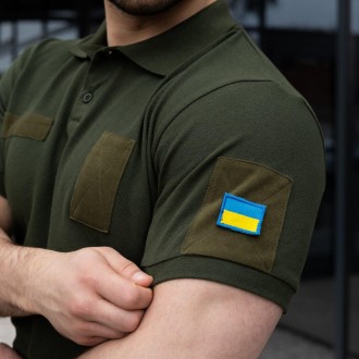 Тактическая футболка зсу поло Pobedov Loft для военнослужащих, футболка военная . . фото 7