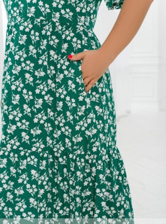 Это нежное и романтичное платье длины макси будет отличным выбором для особых со. . фото 3
