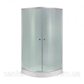 Lidz 4мм стеклянная дверь матовая Frost ŁATWA SC90x90.LOW.FR. . фото 2