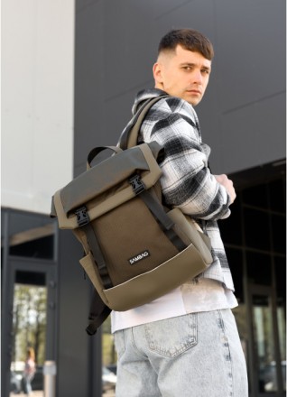 Чоловічий рюкзак Sambag Aura чорний. Київ. фото 1 Чоловічий рюкзак Sambag Aura чорний. Київ. фото 1