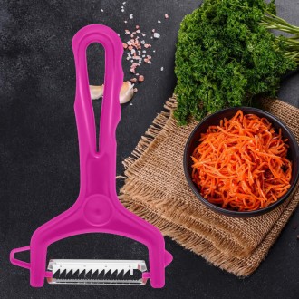 Нож овощерезка для нарезки соломкой овощей и фруктов (для морковки по-корейски) . Черкассы. фото 1