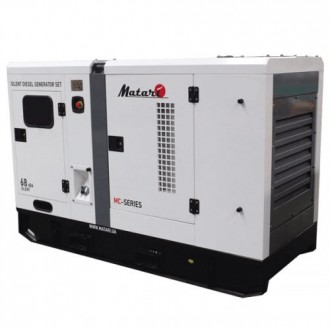 изельні генератори Matari MC-SERIES трифазні (напруга 220/380 В) з частотою 50 Г. . фото 2