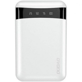 Power Bank Dudao Portable mini 10000mAh White (Код товару:24498). Харьков. фото 1 Power Bank Dudao Portable mini 10000mAh White (Код товару:24498). Харьков. фото 1