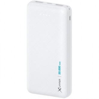 Power Bank XLayer Micro 20000mAh White (217286) (Код товару:24409). Харьков. фото 1 Power Bank XLayer Micro 20000mAh White (217286) (Код товару:24409). Харьков. фото 1