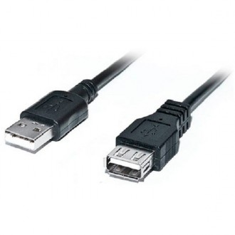 USB подовжувач, Передавання інформації зі швидкістю до 480 МbpsКонтакти - литі р. . фото 2