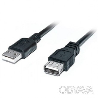 USB подовжувач, Передавання інформації зі швидкістю до 480 МbpsКонтакти - литі р. . фото 1