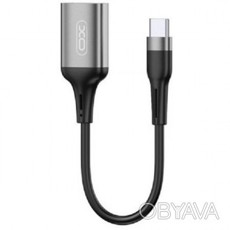 Адаптер XO NB201 OTG USB to Type-C speed 480Mbp Black (Код товару:22564)