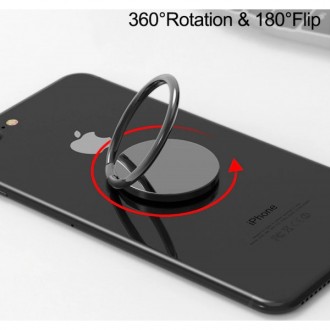 Магнітний тримач rotable для смартфонів iPhone, Samsung та інші. Сумісний з авто. . фото 3