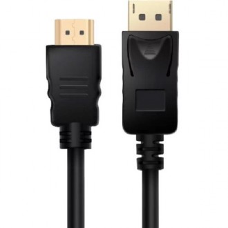 Роз'єм 1: DisplayPort (M)Роз'єм 2: HDMI (M)Стандарт HDMI: 1.2Калібр дроту, AWG: . . фото 2