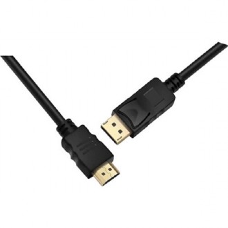 Роз'єм 1: DisplayPort (M)Роз'єм 2: HDMI (M)Стандарт HDMI: 1.2Калібр дроту, AWG: . . фото 3
