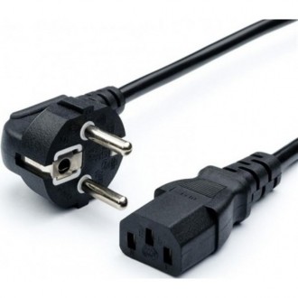 Кабель живлення для ПК Atcom CEE 7/7 - IEC C13 1.2 м 0.5мм (16988) (Код товару:1. Харьков. фото 1 Кабель живлення для ПК Atcom CEE 7/7 - IEC C13 1.2 м 0.5мм (16988) (Код товару:1. Харьков. фото 1