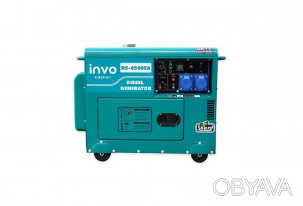 Дизельний генератор INVO DS-6500EA - дизельний генератор в шумозахисному, антива. . фото 1