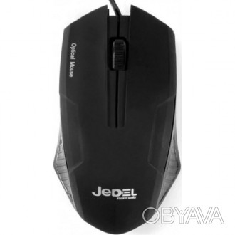 Jedel M61 – це провідна оптична миша, яка відмінно підійде для користування як з. . фото 1