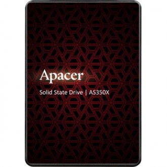 Накопичувач SSD 256GB Apacer AS350X 2.5 SATAIII 3D TLC (AP256GAS350XR-1) (Код то. Харьков. фото 1 Накопичувач SSD 256GB Apacer AS350X 2.5 SATAIII 3D TLC (AP256GAS350XR-1) (Код то. Харьков. фото 1