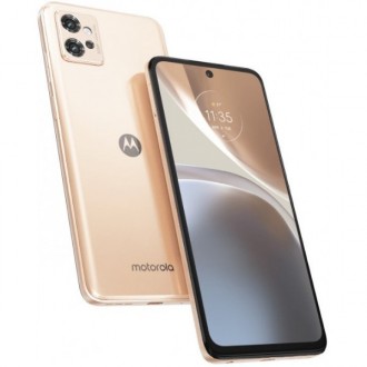 Смартфон Motorola Moto G32 8/256GB NFC Rose Gold Global UA (PAUU0051RS) (Код тов. Харків. фото 1 Смартфон Motorola Moto G32 8/256GB NFC Rose Gold Global UA (PAUU0051RS) (Код тов. Харків. фото 1