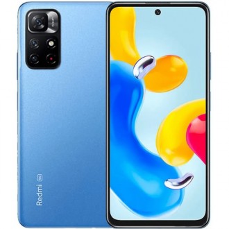 Смартфон Xiaomi Redmi Note 11S 5G 4/64GB NFC Twilight Blue Global (Код товару:30. Харків. фото 1 Смартфон Xiaomi Redmi Note 11S 5G 4/64GB NFC Twilight Blue Global (Код товару:30. Харків. фото 1