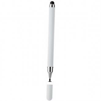 DM Стилус ручка Universal 2 in 1 Stylus Pen для iOS/Android/iPad White (Код това. Харьков. фото 1 DM Стилус ручка Universal 2 in 1 Stylus Pen для iOS/Android/iPad White (Код това. Харьков. фото 1