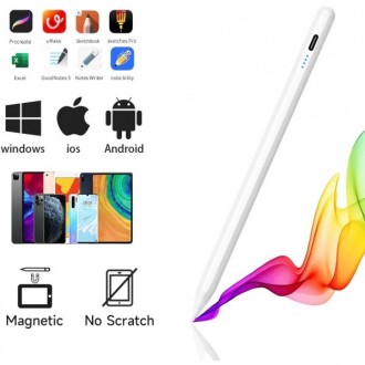 Стілус ручка Universal Pen - відмінно працює з планшетами та смартфонами на iOS . . фото 3