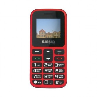 Телефон Sigma Comfort 50 HIT 2020 Red (Код товару:16431). Харків. фото 1 Телефон Sigma Comfort 50 HIT 2020 Red (Код товару:16431). Харків. фото 1