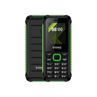 Телефон Sigma mobile X-Style 18 Track Black-Green (Код товару:11586). Харків. фото 1 Телефон Sigma mobile X-Style 18 Track Black-Green (Код товару:11586). Харків. фото 1
