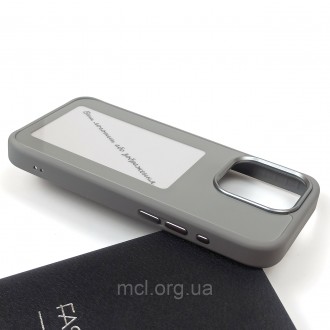 
Чехол с дисплеем E-Ink Custom Case iPhone 15 Pro (Ваш дизайн, фото)
Новый E-Ink. . фото 9