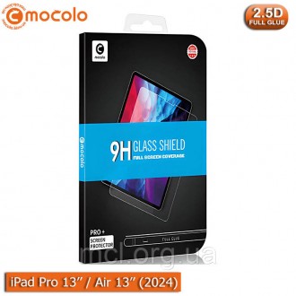 Защитное 2.5D стекло Mocolo 9H для планшетов Apple iPad Pro 13''/ Air 13'' (2024. . фото 5