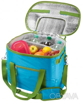Большая термо сумка, сумка холодильник Crivit Cool Bag 35L голубая Термосумка пр. . фото 1