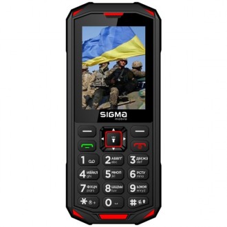 Телефон Sigma mobile X-treme PA68 Dual Sim Black/Red (Код товару:30613). Харків. фото 1 Телефон Sigma mobile X-treme PA68 Dual Sim Black/Red (Код товару:30613). Харків. фото 1