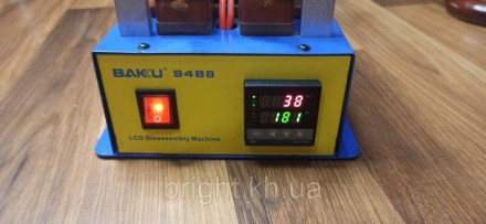 Описание
LCD сепаратор-подогреватель Baku 948B (19 х 10 см) используется мастера. . фото 4