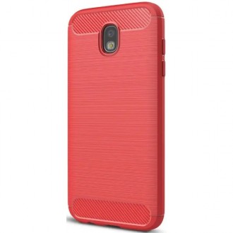 Чохол Carbon для Samsung J7 2017 J730 Red (Код товару:30577). Харьков. фото 1 Чохол Carbon для Samsung J7 2017 J730 Red (Код товару:30577). Харьков. фото 1