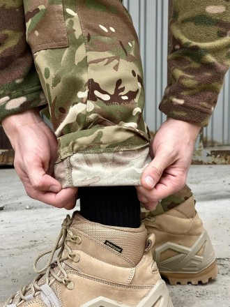 Штаны зсу мультикам тактические с наколенниками, боевые штаны Protect с наколенн. . фото 11