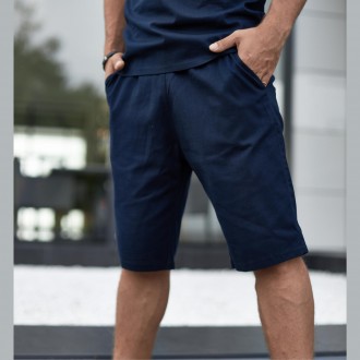 Чоловічі літні шорти Flax з льону широкі з кишенями Повсякденні
- Матеріал: льон. . фото 2