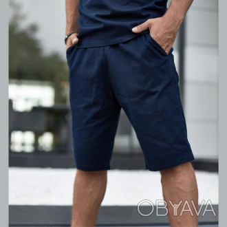 Чоловічі літні шорти Flax з льону широкі з кишенями Повсякденні
- Матеріал: льон. . фото 1