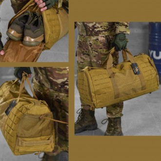 
Тактична сумка дорожня з системою MOLLE військова, сумка баул армійська 
матері. . фото 2