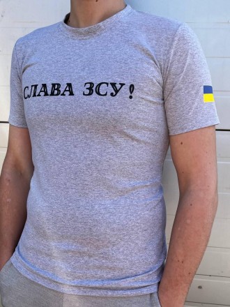 Мужская патриотическая футболка с принтом Слава ЗСУ антивоенная хлопковая
Класси. . фото 5