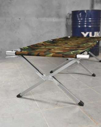  Армейская раскладушка нато военная с чехлом походная кровать раскладная туристи. . фото 6