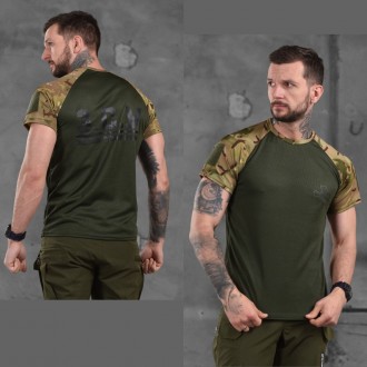 Футболка Військова Тактична Потовідвідна Олива з принтом ЗСУ. Одеса. фото 1 Футболка Військова Тактична Потовідвідна Олива з принтом ЗСУ. Одеса. фото 1